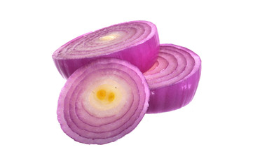 onion isolated on white background