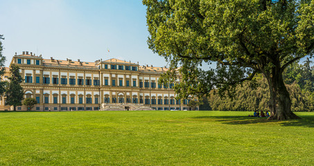 Royal Villa of Monza (Villa Reale), Milano, Italy. The Villa Reale was built between 1777 and 1780...