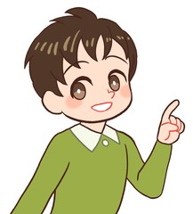 子ども　指差す