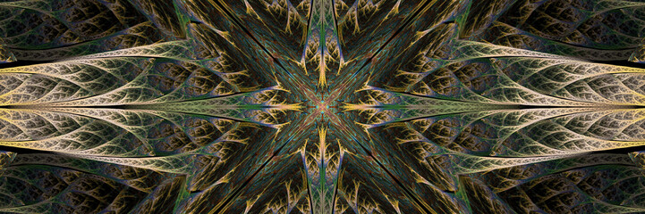 Colorful Fractal Background