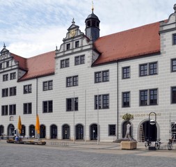 Obraz premium Schloss Hartenfels in Torgau