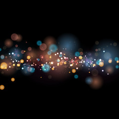 abstract blurred light element that can be used for cover decoration bokeh background vector color © HNKz