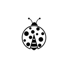 Beauty bug vector illustration icon design
