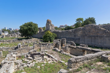 Ruins of Tauric Chersonesos in the city of Sevastopol, Crimea