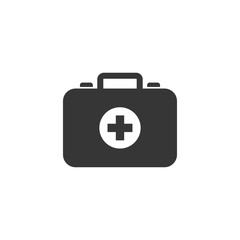 First Aid Kit Icon Vector Illustration