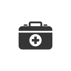 First Aid Kit Icon Vector Illustration
