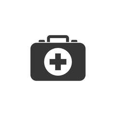 First Aid Kit Icon Vector Illustration