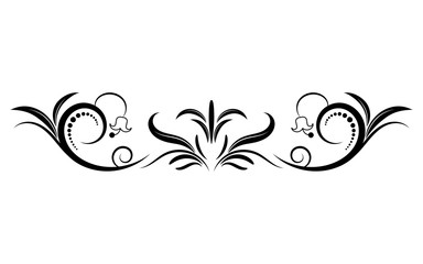 Floral elements design, luxury ornamental graphic element border, swirls flowers,foliage swirl decorative design for page decoration cards, wedding, banner, logos, frames, labels, cafes, boutiques