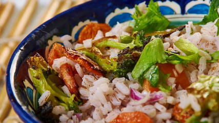 Freekeh Roasted Carrot Salad