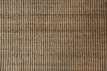 Background and texture of sisal or jute mat