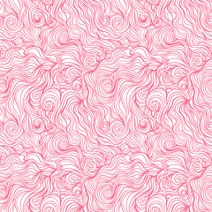 Seamless curl wave background