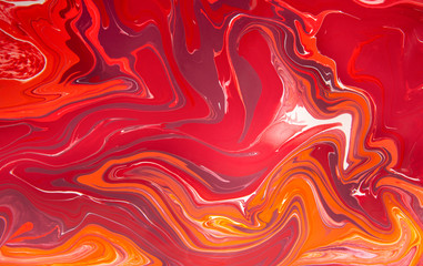 Background in bloody red and white colors. Digital art.