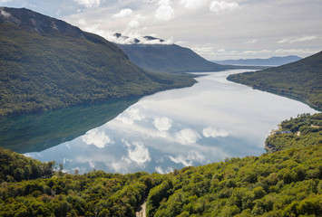 Naklejka na ściany i meble Lake in Patagonia