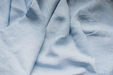 blue fabric linen texture