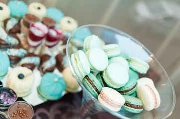 Sweet table on the child anniversary party