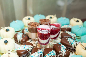 Sweet table on the child anniversary party