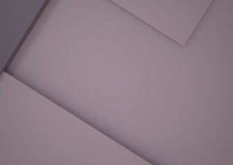 Obraz premium Simple geometric background of rectangles in coffee shades. 3D illustration