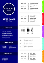 CV Template Full Color