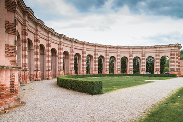 Fototapeta premium Te Palace (Palazzo Te), historical and monumental building in Mantua