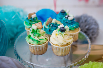 The decor of the birthday	