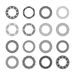 Classic Oriental Chinese Ornament Frame Vintage Border Art Decorative..#decorative #element #vector #ornament #Chinese #Oriental #Asian #Pattern