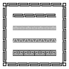 Classic Oriental Chinese Ornament Frame Vintage Border Art Decorative..#decorative #element #vector #ornament #Chinese #Oriental #Asian #Pattern