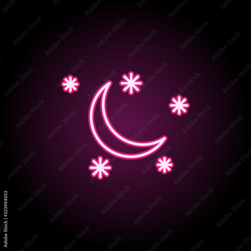 Poster cloud icon. simple thin line, outline vector of web icons for ui and ux, website or mobile applicati