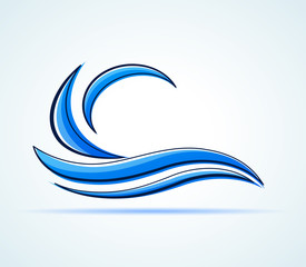 Vector nautical concept symbol design