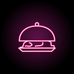 A cup of coffee icon. Simple thin line, outline vector of web icons for ui and ux, website or mobile application