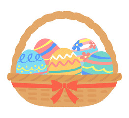 イースターエッグ　バスケット