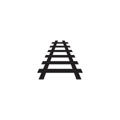 Train icon logo design vector template