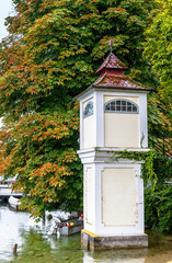 Scenic view at Traunsee, Gmunden