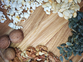 healthy eating space for text