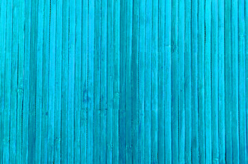 bright blue-green texture of boards in close-up