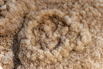 Salts of the Dead Sea resort, Israel
