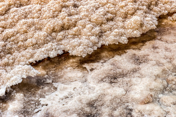 Salts of the Dead Sea resort, Israel