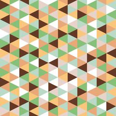 abstract colorful green tone geometric graphic pattern design background vector illustration for st patrick day