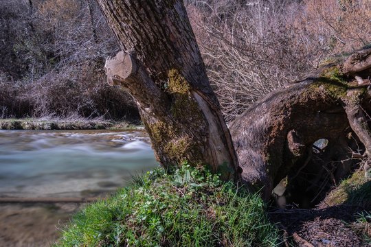 Fiume Aniene presso Trevi nel Lazio - Frosinone - Lazio - Italia