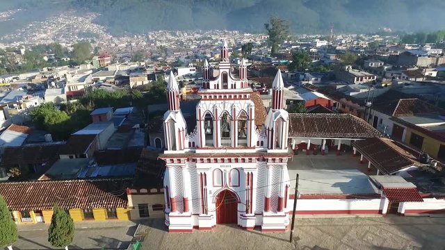Iglesia de Mexicanos, San Christobal de las Casas, Mexico by rone in the morning