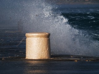 Obraz na płótnie Canvas coast sea wind