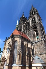 Fototapeta na wymiar Meissen Cathedral, Germany