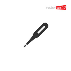 Thermometer Icon Design Vector Illustration