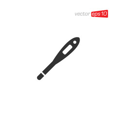 Thermometer Icon Design Vector Illustration