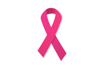 Outubro Rosa. Mensagem de prevenção contra o câncer de mama. - obrazy, fototapety, plakaty