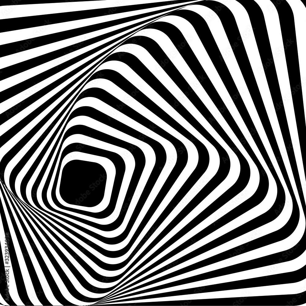 Poster vector geometric background with zebra stylized pattern
