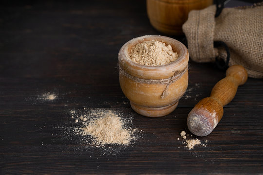 Gofio, Canarian flour made from different roasted grains, is important ingredient of many dish of Canary Islands Cuisine.