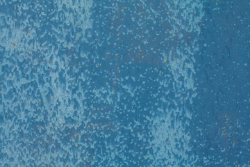 Old blue textures wall background. Perfect background with space.