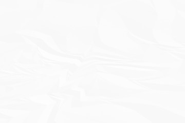 crumpled white paper background close up