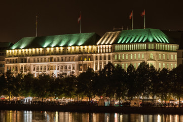 Die Binnenalster beim Alstervergnügen