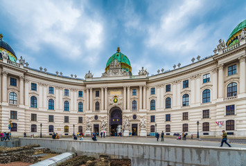 Obraz premium The Hofburg Palace in Vienna.